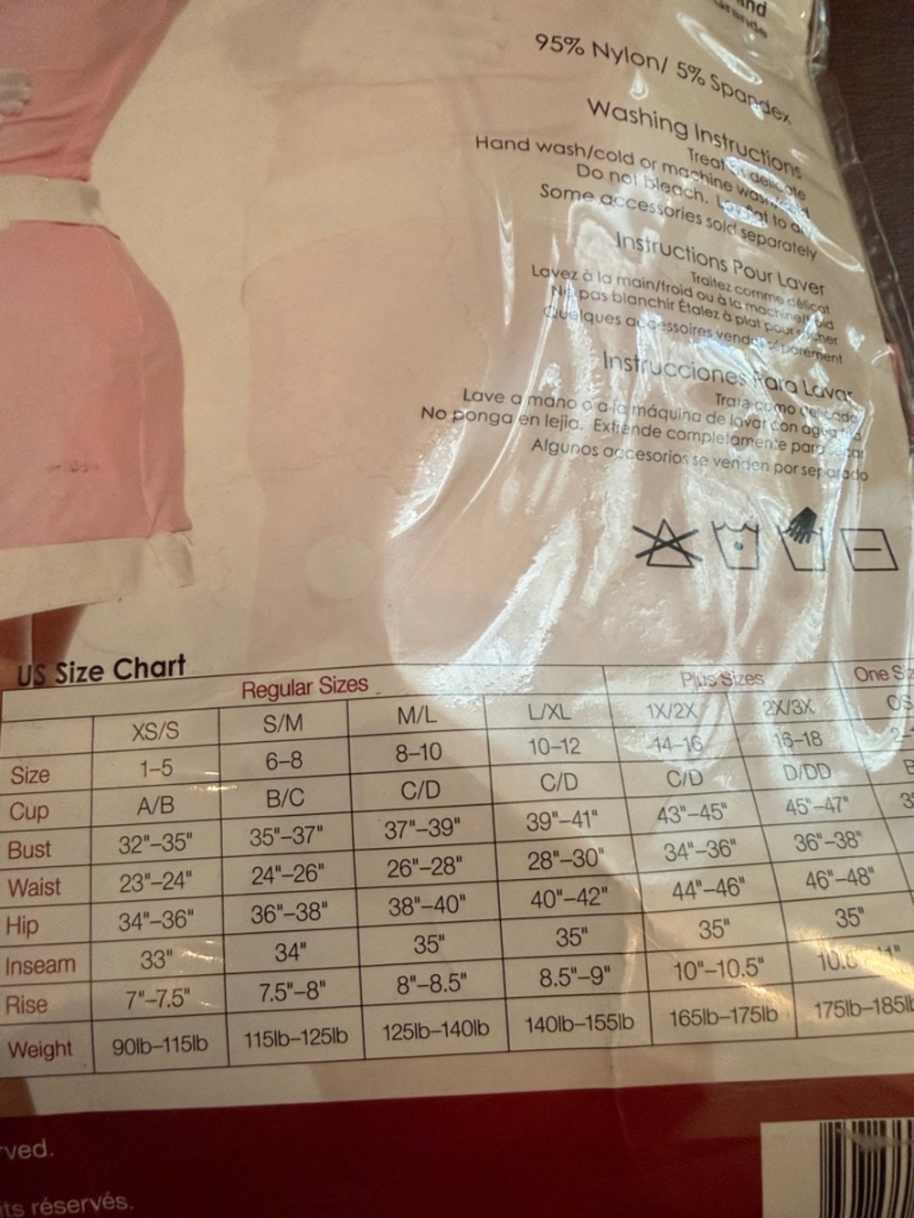Forplay Pink & White Retro Flight Attendant Chemise Costume - Picture 8 of 12